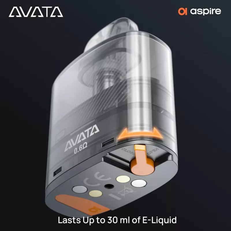 Aspire Avata Pod Kit 1100mAh 15ml Pod